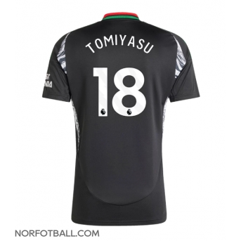 Billige Fotballdrakt Arsenal Takehiro Tomiyasu #18 Replika Bortedrakt 2024-25 Kortermet